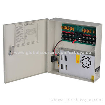 Professional CCTV Power Supply 30A for 18Channels Cameras,Max.2A/Channel